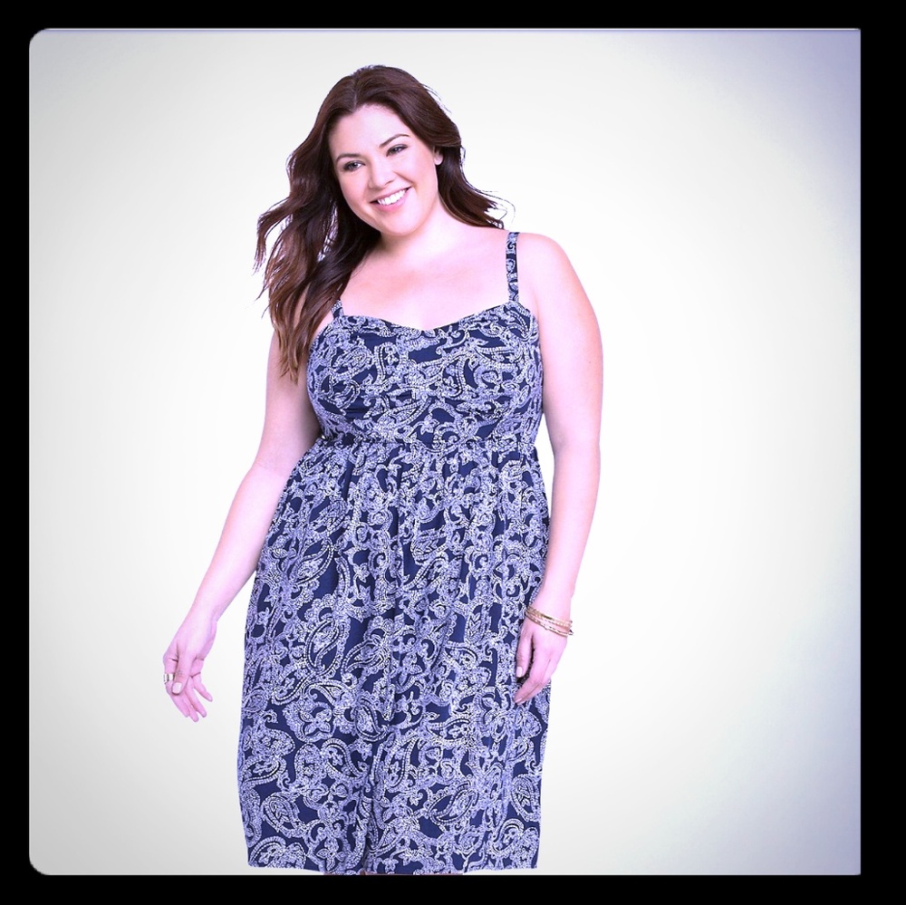 Torrid Paisley Print Challis Sundress